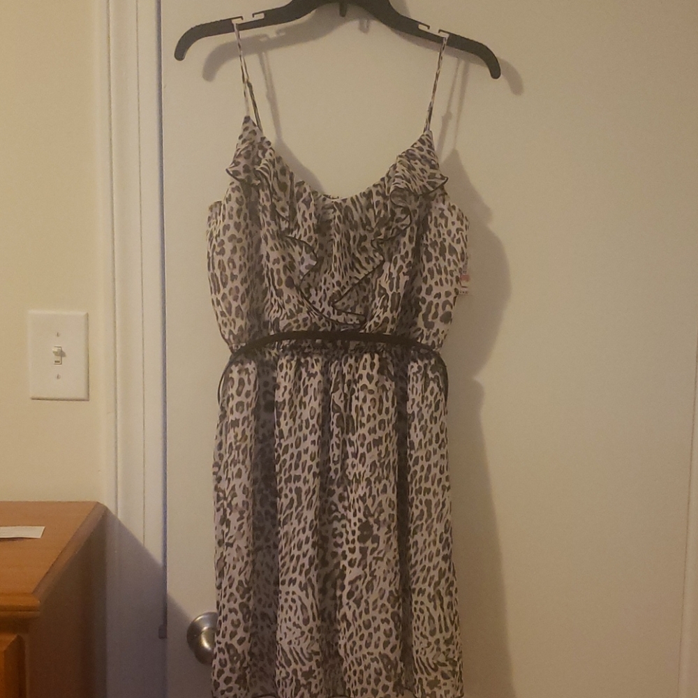 NWT Leopard Print Dress
